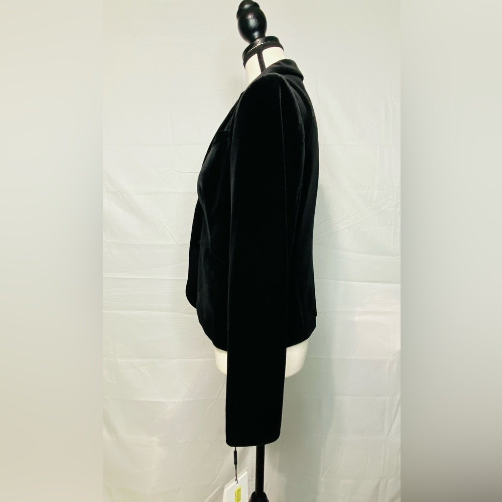 CALVIN KLEIN VELVET BLAZER - Picture 2 of 9